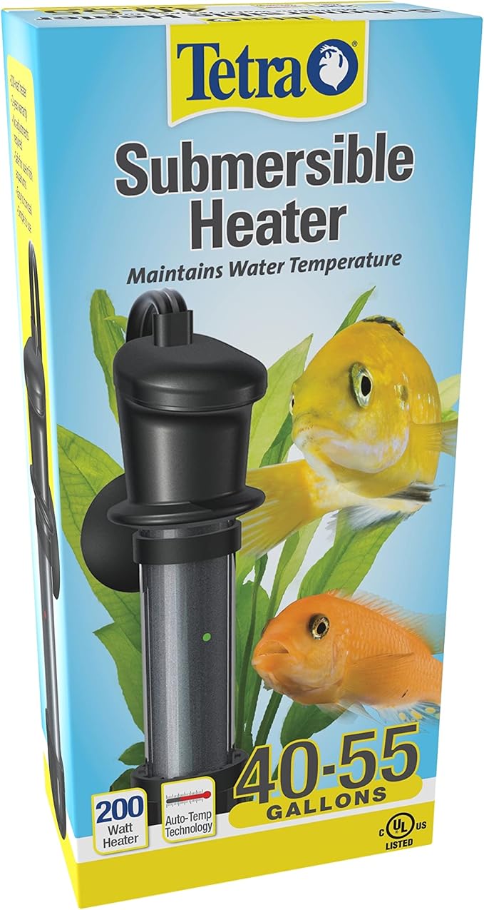 Tetra Submersible Heater With Electronic Thermostat, 200-Watt Tetra
