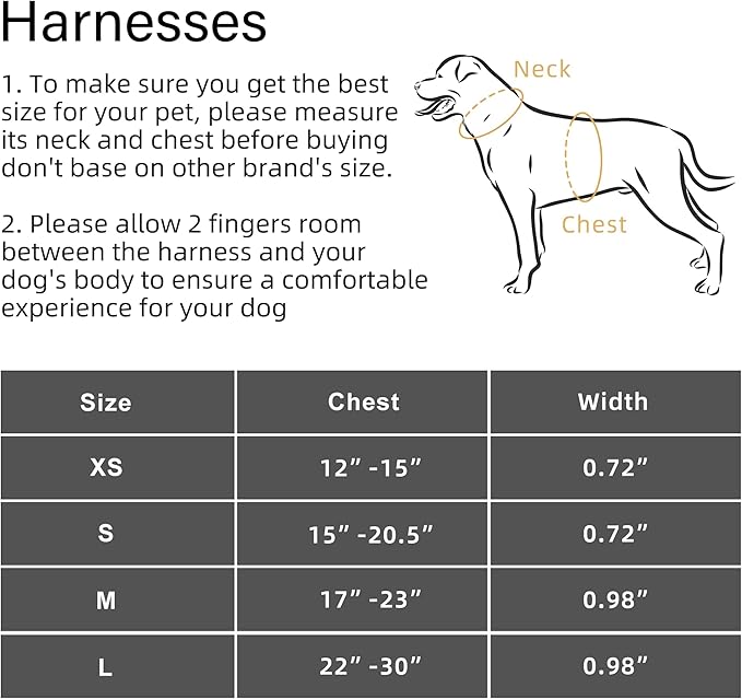 Striped Dog Harness Collar and Leash Set, Polyester Webbing Dog Collar Easy Walking and Training Dog Harness and Leash 3-in-1 Suit Adjustable Dog Harness Collar Leash Set for Dogs(Green, S) Tiffpaws