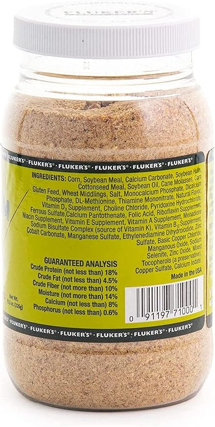 DBDPet Fluker's High Calcium Cricket Diet 11.5oz - Includes Attached Pro-Tip Guide DBDPet
