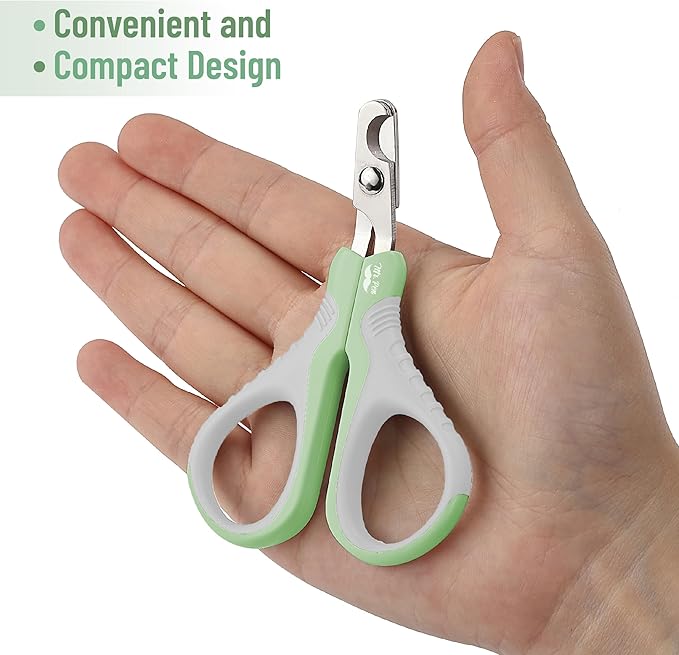 Mr. Pen- Cat Nail Clipper, Pastel Green, Cat Nail Trimmer, Cat Nail Clippers, Cat Claw Clippers, Cat Clippers for Nails, Pet Nail Clippers, Kitten Nail Clipper, Small Dog Nail Clipper Cat Claw Trimmer - PAWPICO
