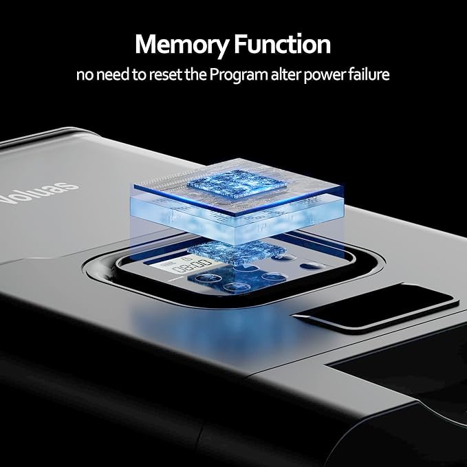 VOLUAS Cat Dry Food Dispenser with Timer, Automatic Cat Feeders with Desiccant Bag, Programmable Portion Size Control 4 Meals Per Day, 10s Voice Recorder - PAWPICO