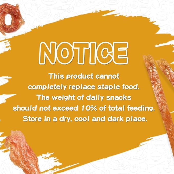 Chicken Jerky Strips Dog Treats, Training Treats for Dogs w/Taurine, Low Fat, Natural Chicken Jerky Cuts, 12.5 oz - PAWPICO