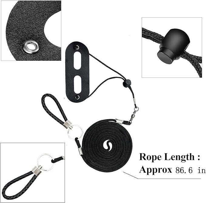 Bearded Dragon Leash and Harness Set,Lizard Leash Bearded Dragon,3 Size Pack Adjustable Small Animal Harness for Reptile and Small Pet(Upgraded Black) cyhaen