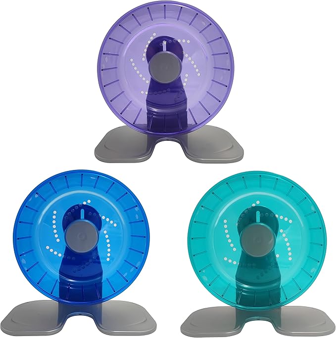 Petest Hamster Exercise Wheel, Silent Spinner Hamster Running Wheels, Diameter 8.3 inch, Green Petest