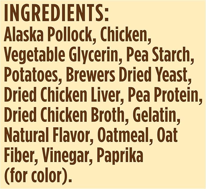 Blue Buffalo True Chews Natural Chewy Cat Treats, Alaska Pollock 3 oz bag BlueBuffaloCompanyLtd