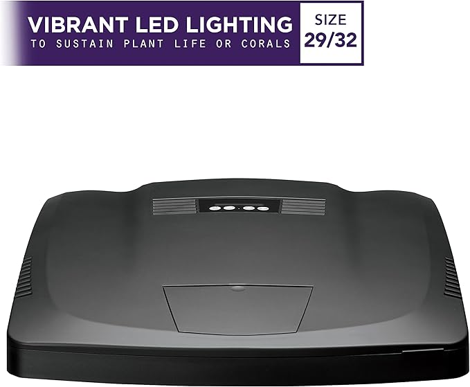 Coralife BioCube LED Aquarium Fish Tank Replacement Lid Canopy, 29/32 Gallon Coralife