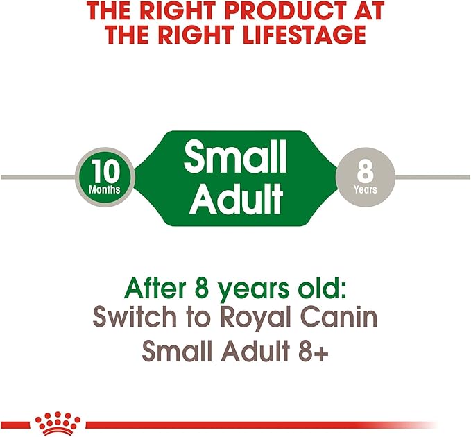 Royal Canin Small Breed Adult Dry Dog Food, 14 lb bag - PAWPICO