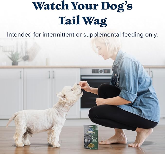 Blue Buffalo Wilderness Wild Bits Soft & Chewy Training Treats for Dogs, Grain-Free, Duck Recipe, 4-oz. Bag - PAWPICO