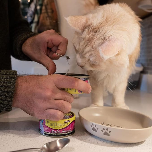 Earthborn-Holistic Cat Food Variety Pack - 4 Flavors: Catalina Catch, Harbor Harvest, Chicken Catcciatori, & Monterey Medley - PAWPICO