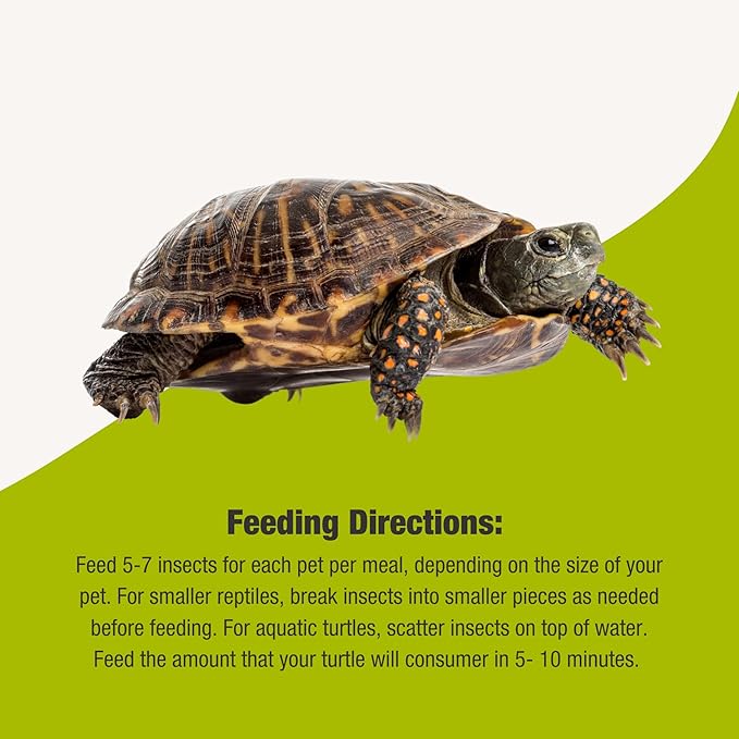 Fluker's Grub Bag Turtle Treats, Insect Blend, High Protein Freeze Dried River Shrimp, Crickets, and Mealworms, For Aquatic Turtles, Amphibians, and Reptiles, 12 oz Flukers