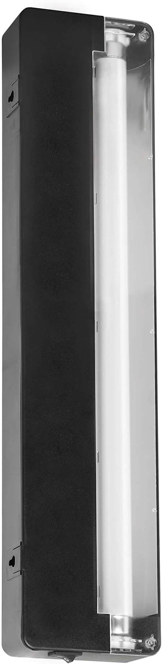 Zilla Reptile T8 Slimline Tropical Pet Habitat Light Fixture with 15 Watt Fluorescent Bulb, 18 Inches Zilla