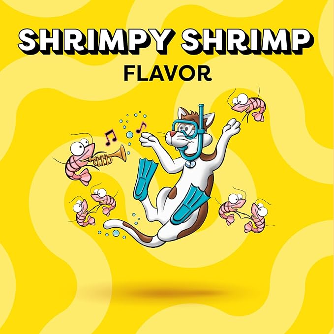Temptations Classic Crunchy and Soft Cat Treats Shrimpy Shrimp Flavor, 16 oz. Tub Temptations