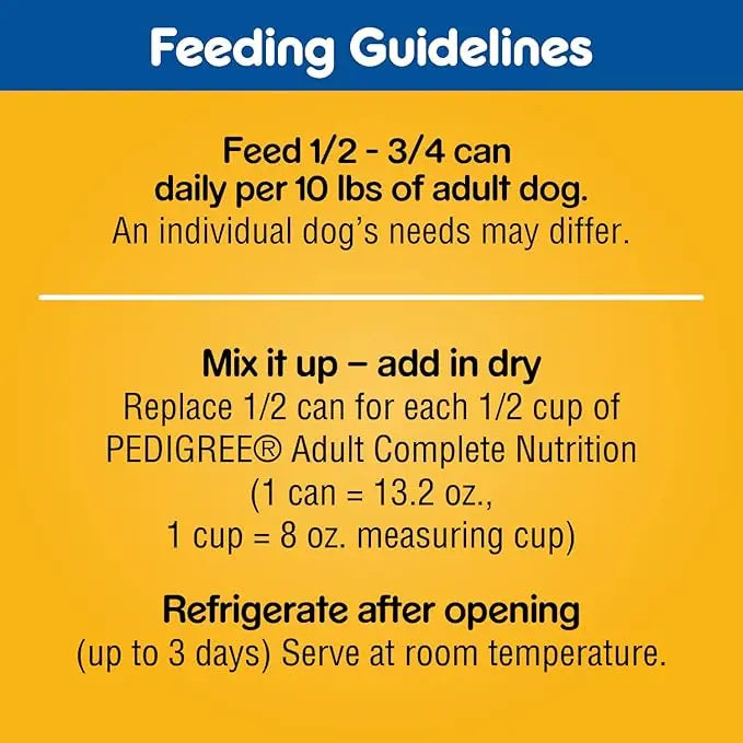 PEDIGREE CHOICE CUTS IN GRAVY Adult Canned Soft Wet Dog Food Variety Pack, with Beef and Country Stew, 13.2 oz. Cans (Pack of 12) - PAWPICO