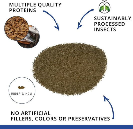 Fluval Bug Bites Betta Fish Food, Granules for Small to Medium Sized Fish, 1.05 Oz. Fluval