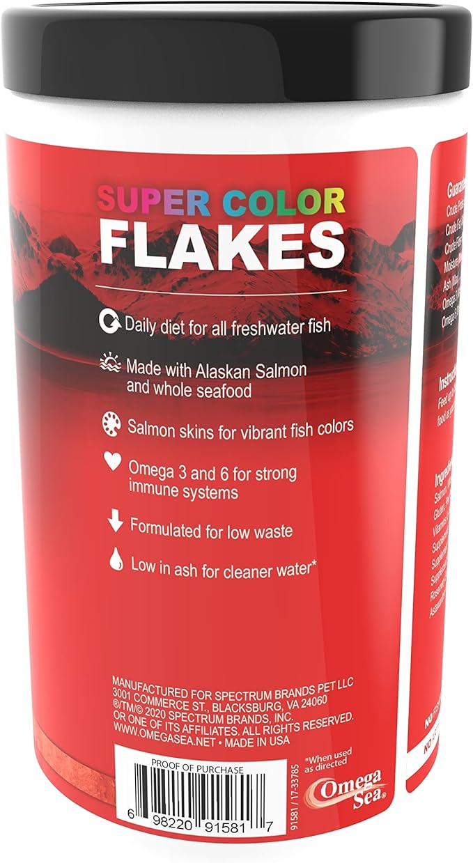Omega One Super Color Flakes 5.3 oz OmegaOne