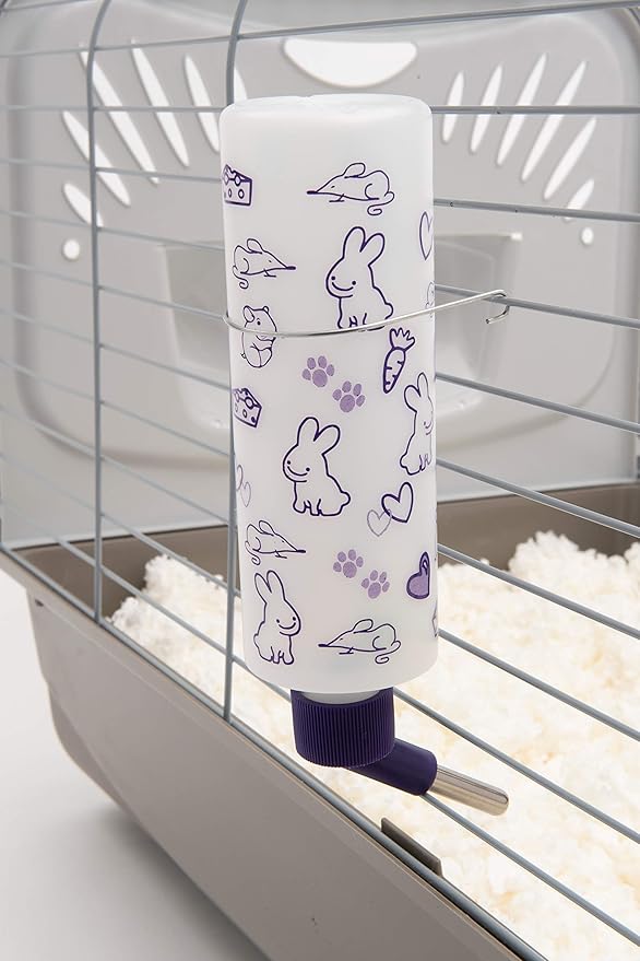 Lixit Weather Resistant Cage Water Bottles for Rabbits, Ferrets, Guinea Pigs Hamsters and Other Small Animals. (16-Ounce) Lixit