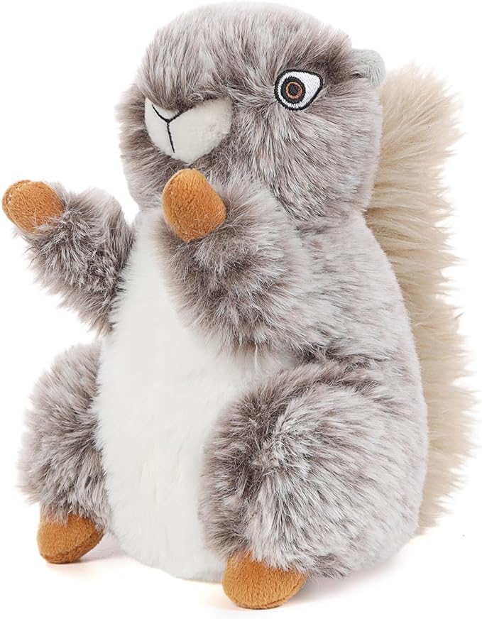 DODODOLA Dog Toys Plush Squirrel Dog Toy Stuffed Animals Chew Toy Soft Squeaky Dog Gift Toys for Small Medium Big Large Dogs Pet - PAWPICO