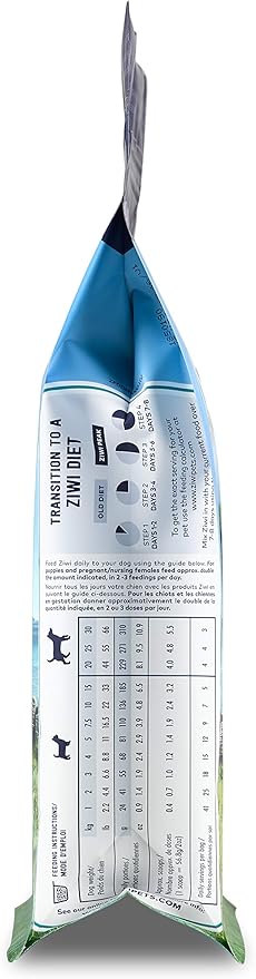 ZIWI Peak Air-Dried Dog Food – Mackerel & Lamb - All Natural, High Protein, Grain Free, Limited Ingredient w/ Superfoods (35.2oz) - PAWPICO