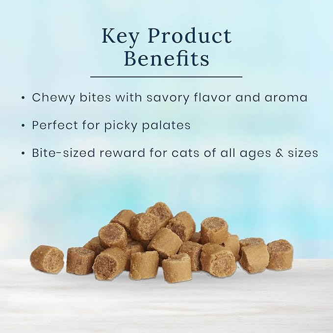 Blue Buffalo True Chews Natural Chewy Cat Treats, Alaska Pollock 3 oz bag BlueBuffaloCompanyLtd