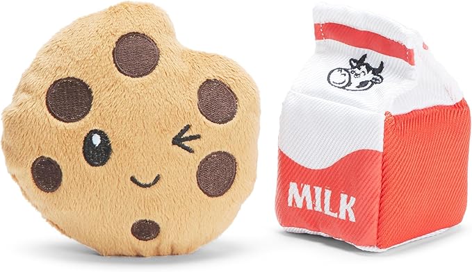 Barkbox Afterschool Snack Pack Dog Toy Bundle – Squeaky Dog Toys – Plush Dog Toys – Puppy and Pet Toys for Small Dogs - PAWPICO