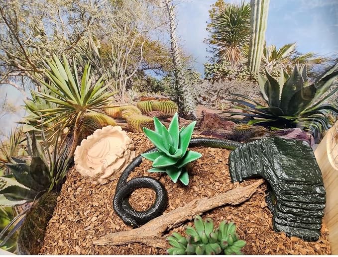 Small Animal Bedding & Litter - 20 Liter - with Activated Charcoal Odor Control - Coco Chip Substrate for Rabbit, Hamster - Reptile Terrarium for Snakes, Dragon Lizards & Turtle, Tortoise CoirWonder