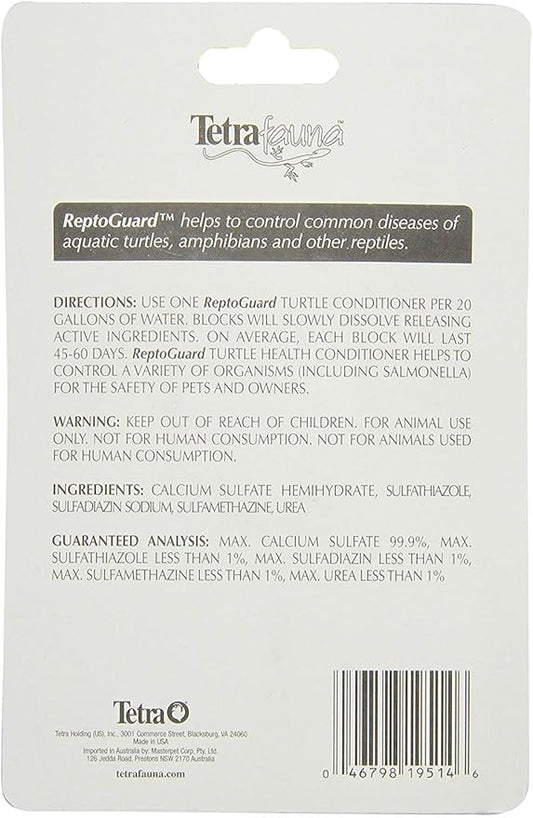 TetraFauna ReptoGuard Turtle Health Conditioner 3 Count, Slow-Release (19514) Tetra