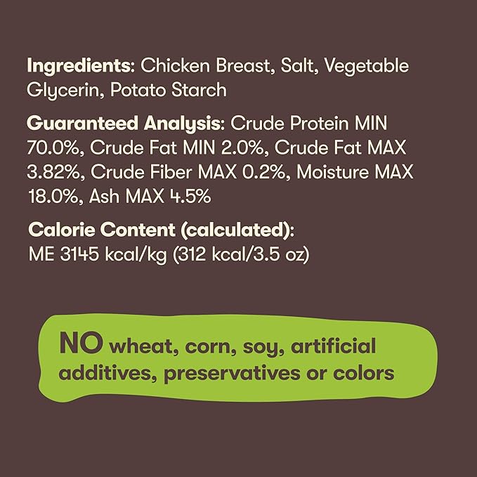 Pet 'n Shape Chik 'n Breast Jerky Dog Treats - 2 Pound - PAWPICO