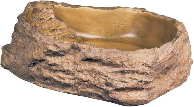 Exo Terra Water Dish, Water Bowl for Reptiles, Large, PT2803 ExoTerra