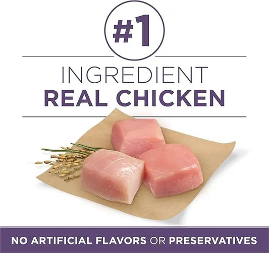 Purina ONE High Protein Dry Senior Dog Food Plus Vibrant Maturity Adult 7 Plus Formula - 31.1 lb. Bag - PAWPICO