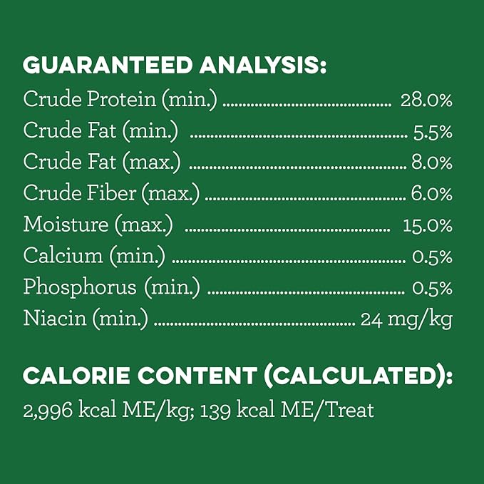 Greenies Original Large Natural Dental Care Dog Treats, 12 oz. Pack (8 Treats) - PAWPICO