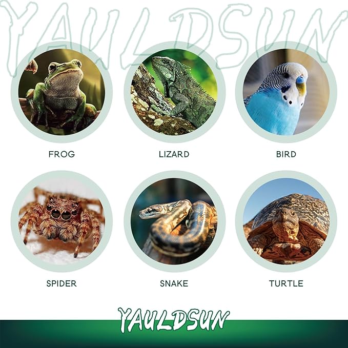 160W UVB UVA Reptile Basking Heat Light Bulbs UV Sun Lamp for Bearded Dragon Lizard Tortoise Turtle Amphibian 1 Pack YauldSun