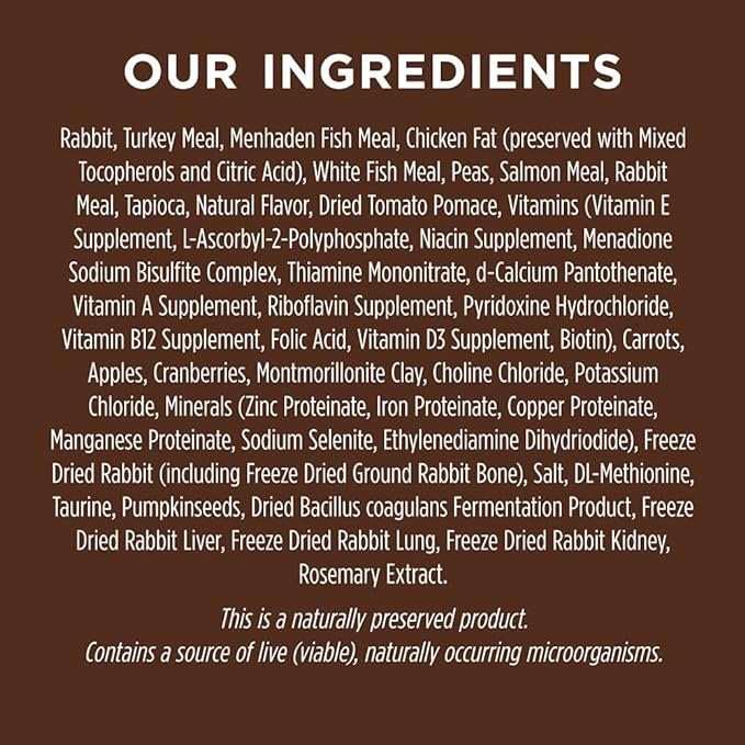 Instinct Original Grain Free Recipe with Real Rabbit Natural Dry Cat Food, 10 lb. Bag - PAWPICO