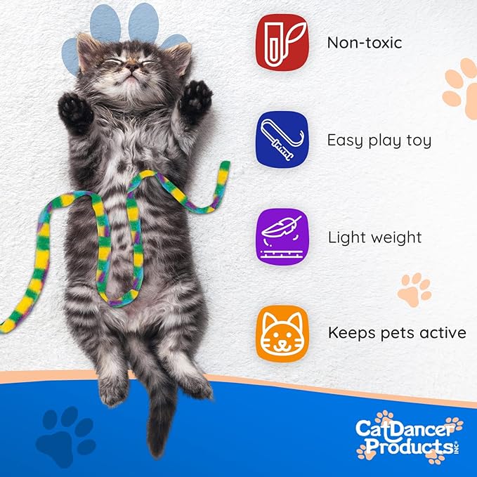 Cat Dancer Products Charmer Interactive Cat Toy - PAWPICO