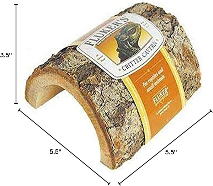 Fluker's Medium Critter Cavern Reptile/Small Animal Hide Flukers