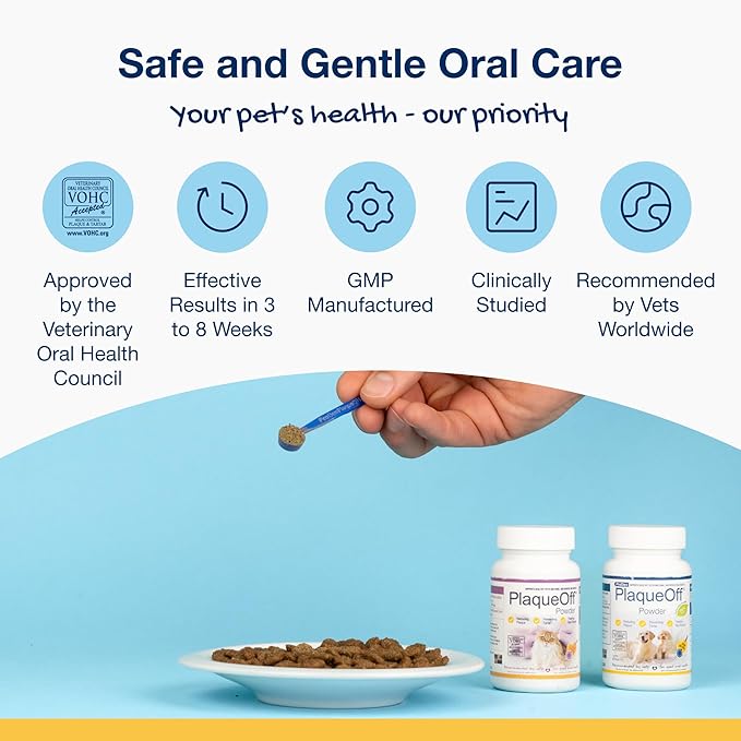 ProDen PlaqueOff Dental Care for Dogs and Cats, 60gm ProDenPlaqueOff