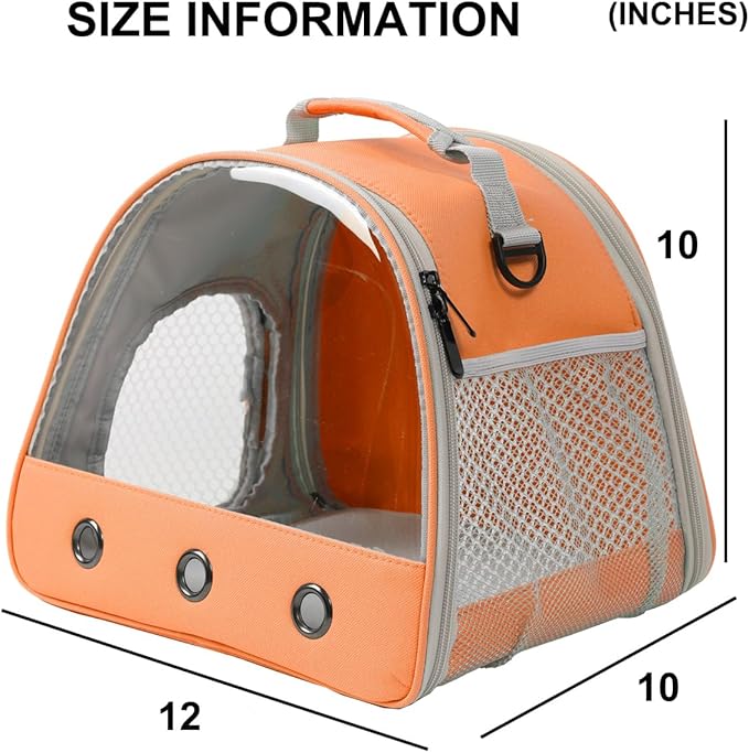 Guinea Pig Carrier,Guinea Pig Carrier for 2,Reptile Travel Carrier for Lizards Sugar Glider Hedgehog Rat Parrot Birds WEVONIGU
