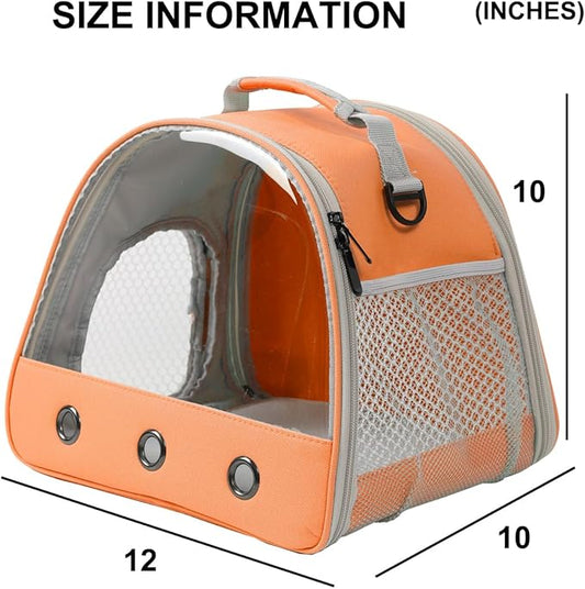 Guinea Pig Carrier,Guinea Pig Carrier for 2,Reptile Travel Carrier for Lizards Sugar Glider Hedgehog Rat Parrot Birds WEVONIGU