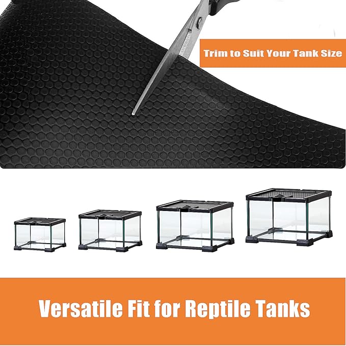 Bearded Dragon Tank Accessories, Reptile Terrarium Liner, Bearded Dragon Substrate Bedding for 120 Gallon Reptile Tank, 4x2x2 Reptile Enclosure PAWPICO