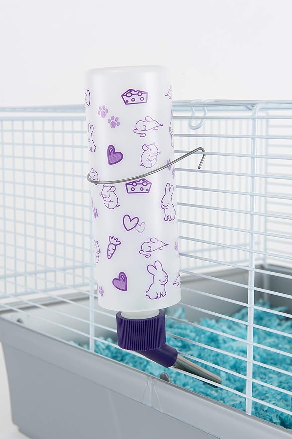Lixit Weather Resistant Cage Water Bottles for Rabbits, Ferrets, Guinea Pigs Hamsters and Other Small Animals. (8-Ounce) Lixit