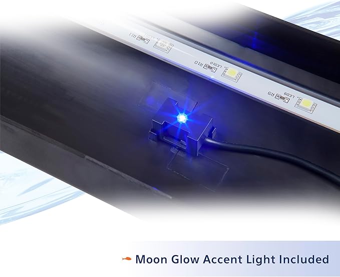 Aqueon LED Fish Tank Aquarium Strip Light Fixture, 20 Inch Aqueon