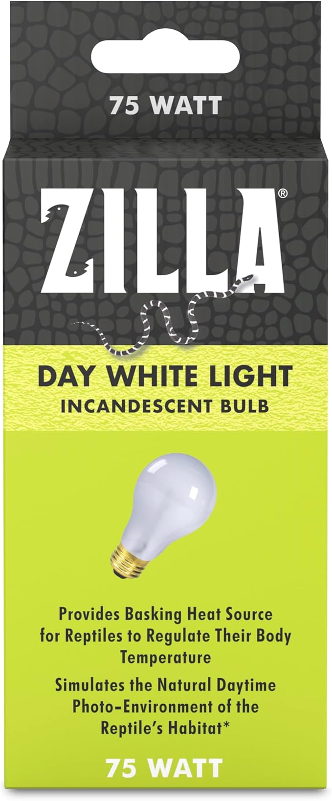 Zilla Incandescent Bulb, Day White Zilla