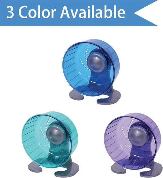 Petest Hamster Exercise Wheel, Silent Spinner Hamster Running Wheels, Diameter 6.7 inch, Purple Petest