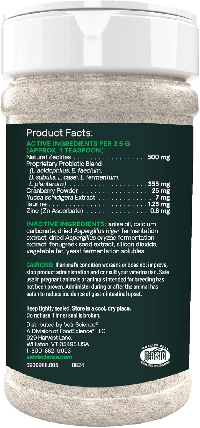 VetriScience Healthy Mouth Dog Dental Powder, Perio Support Clinically Tested Dental Supplement for Small, Medium & Large Breed Dogs, Freshen Breath, Control Plaque & Tartar, Oral Health, 4.2 oz VetriScienceLaboratories