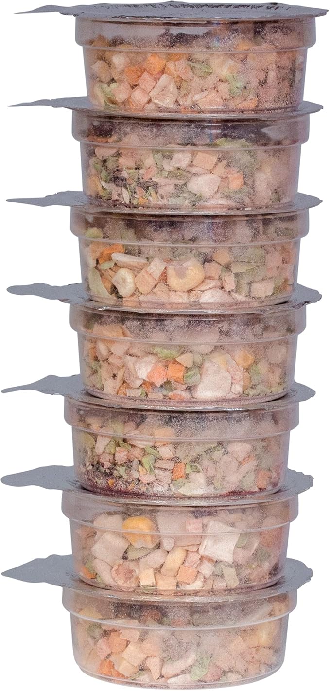 Tortoise Food Instant Meal for Reptiles - Nutritious Turtle Food, Tortoise Habitat Accessories, Tortoise Food - Made in USA - Ideal for Box Turtles, Lizards - 7 x 0.21 oz (6g) Cups HealthyHerp