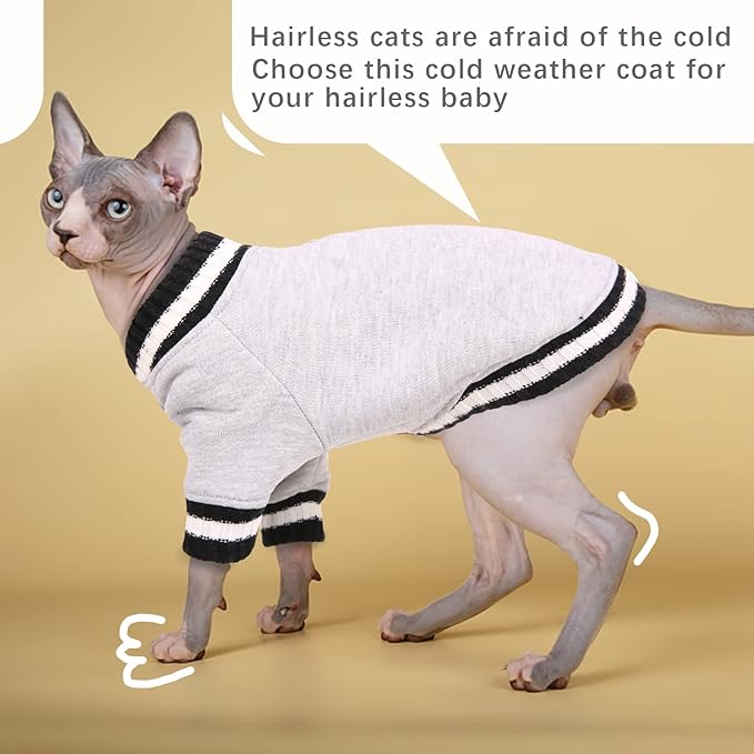 FUAMEY Dog Pullover Sweatshirt,Dog Winter Sweaters Warm Dog Clothes Dog Vest Thick Puppy Pullover Soft Pet Fleece Sweater Cute Doggie Boy Girl Outfit for Small Medium Dogs Grey L - PAWPICO
