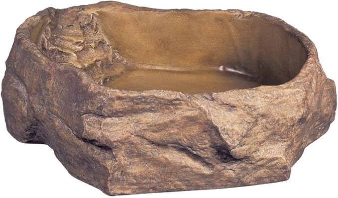 Exo Terra Water Dish, Water Bowl for Reptiles, X-Large, Flavorless, 1 pounds ExoTerra