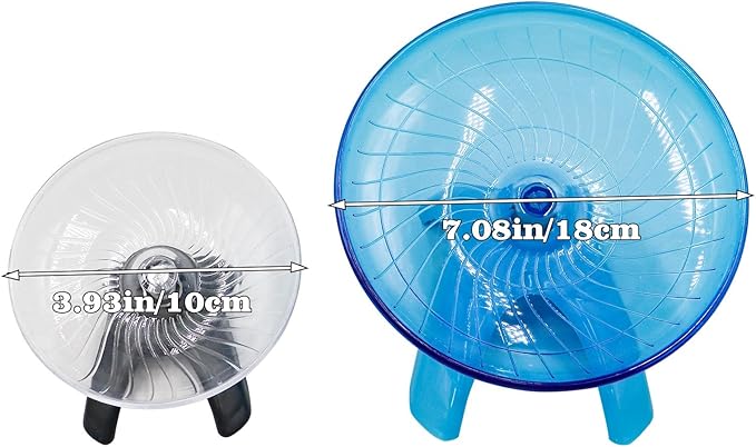 Hermit Crabs Wheel Toy, Hamster Running Wheel Toys, Small Animals Cage Accessory, Tank Accessory, Suitable for Hermit Crab Hamster Rat Oooct