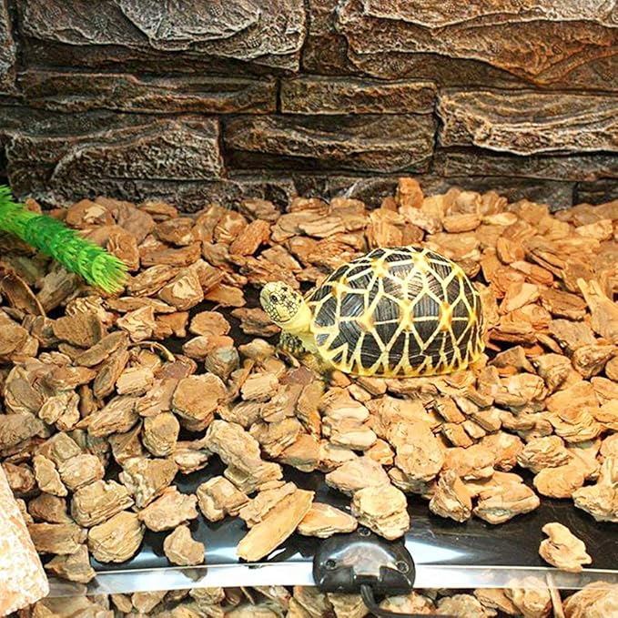 2 Pack Reptile Under Tank Heating Pad, Hermit Crab Heater with Temperature Control, Waterproof Adjustable Terrarium Heat Mat Warmer for Gecko Snake Lizard Turtle Tortoise Spider Frog (11 x 11 Inch) Tfwadmx