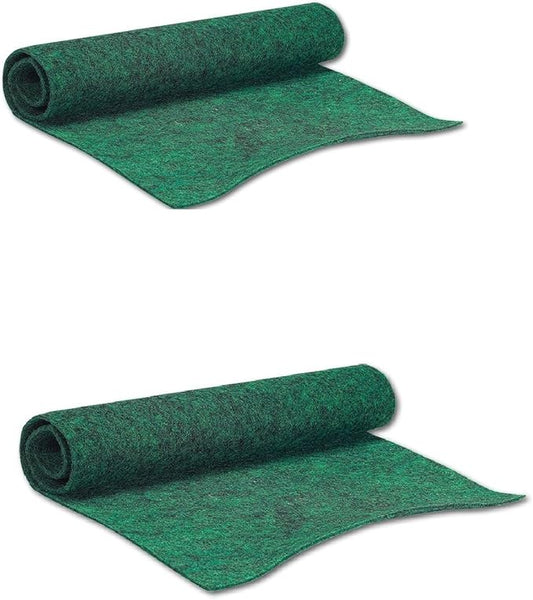 (2 Pack) Zilla Reptile Terrarium Bedding Substrate Liner, Green, 40 Breeder/50Gallon Zilla
