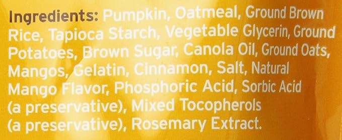 Fruitables Skinny Mini Dog Treats – Healthy Treats for Dogs – Low Calorie Training Treats – Free of Wheat, Corn and Soy – Pumpkin and Mango – 5 Ounces (Pack of 2) - PAWPICO